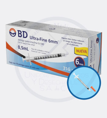 Jeringa P/Insulina 1 Ml 27x13 BD 326716