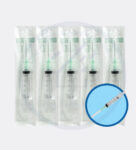 Jeringa Desechable. 5 ML 21X40 BD VERDE