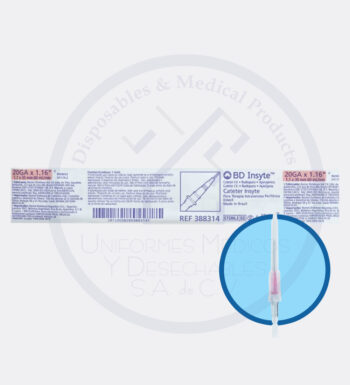 Catéter Insyte 20 Ga X 1.16 Rosa BD