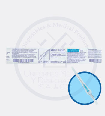 Catéter Insyte 22 GA X 1.00 AZUL BD