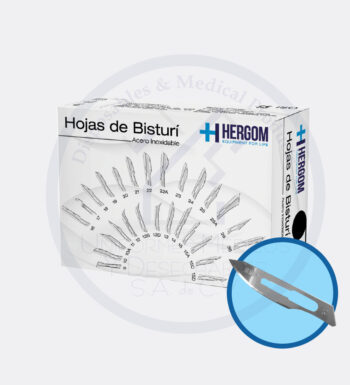 Hoja Est. P/Bisturí Acero INOX 11 DL