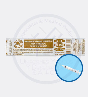 JERINGA Desechable. 10 ML S/AGUJA BD