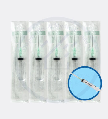 JERINGA Desechable. 10ML 21X40 VERDE  BD