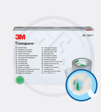 Transpore 1"(2.54 CM) 1527-1 PZ BCO